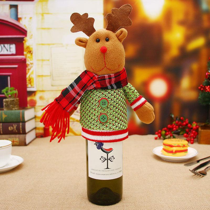 Christmas Decorations Christmas Wine Bottle Socks - Nioor