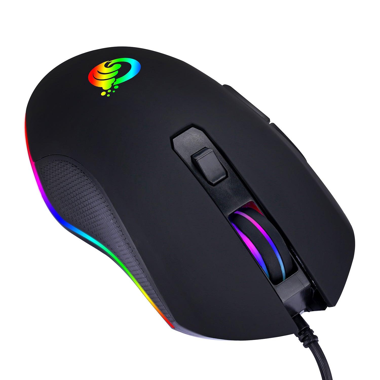 Wired gaming mouse glows - Nioor