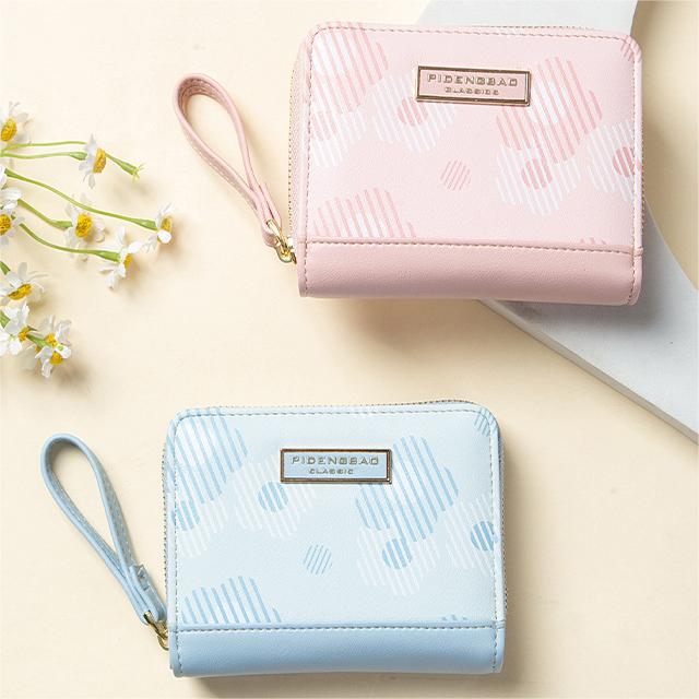 New Creative Hazy Flower Women's Wallet Zipper