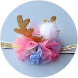 Christmas hat baby head ornament