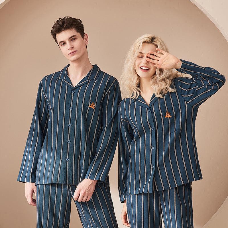 New Home Thickened Cotton Pajamas - Nioor