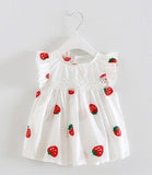 Baby Dress Girl Summer Short Sleeved Princess Skirt