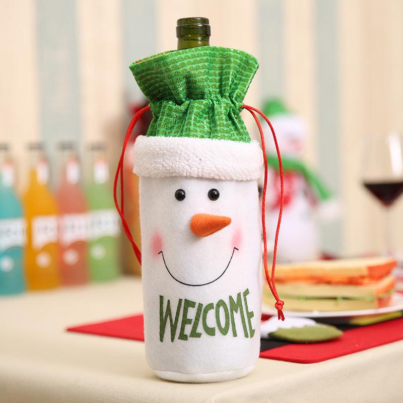 Christmas Decorations Christmas Wine Bottle Socks - Nioor