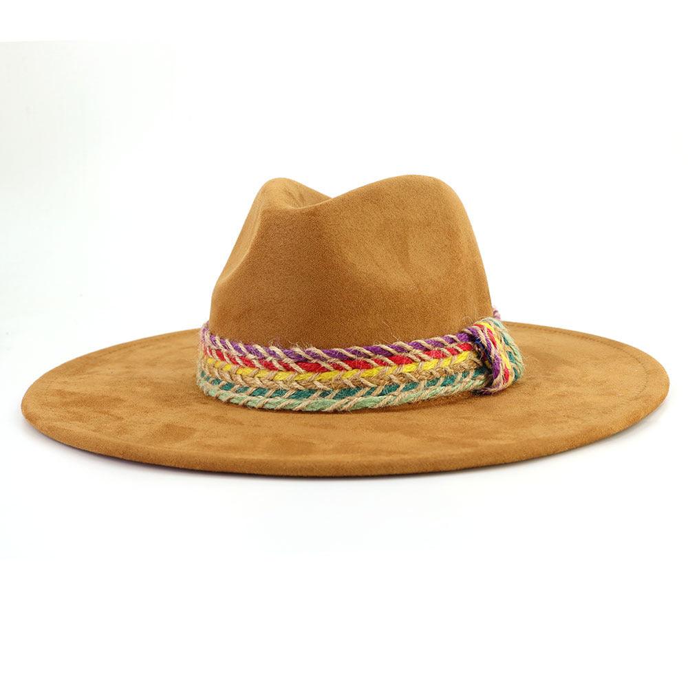 New Wide Brim Top Hat For Women - Nioor