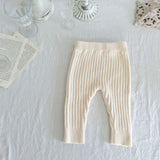 Children's Clothing Baby Knitted Cotton Wool Elastic Leggings