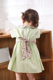 Spring Girl Baby Pastoral Floral Dress