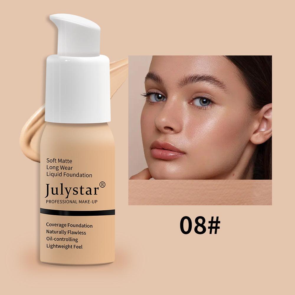 Waterproof Lasting Non Take Off Makeup Concealer Liquid Foundation Beauty Makeup - Nioor