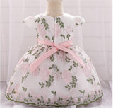 summer children's clothing new baby birthday party wedding dress skirt girls fluffy dress