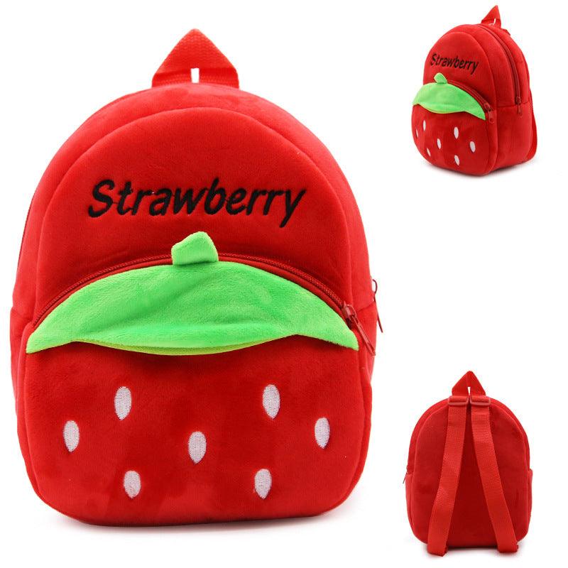 Children baby baby baby backpack backpack backpack young strawberry nursery aliexpress foreign trade Taobao - Nioor