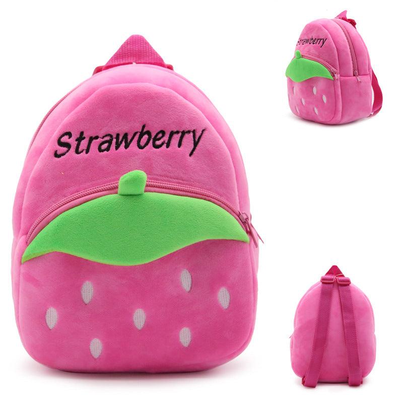 Children baby baby baby backpack backpack backpack young strawberry nursery aliexpress foreign trade Taobao - Nioor