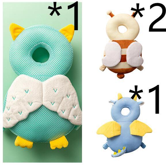 Baby Toddler Headrest Child Protection Baby Head Protection Cushion Cute Angel Wings - Nioor