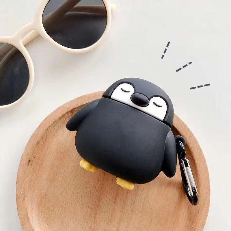 Compatible with Apple, Stereo Penguin AirPods Pro Case - Nioor