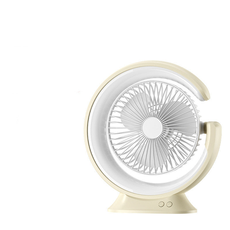 Mute Portable With Light Little Fan