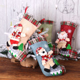 Christmas stocking with large dancing doll