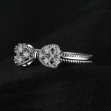 European and American style, versatile bowknot ring girl - Nioor