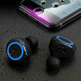 Waterproof Bluetooth 5.0 Wireless Earbuds Headphone Headset Noise Cancelling TWS - Nioor