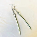 Exaggerated Personality Gothic Bronze Sword Fashion Knife Creative Earrings Alloy - Nioor