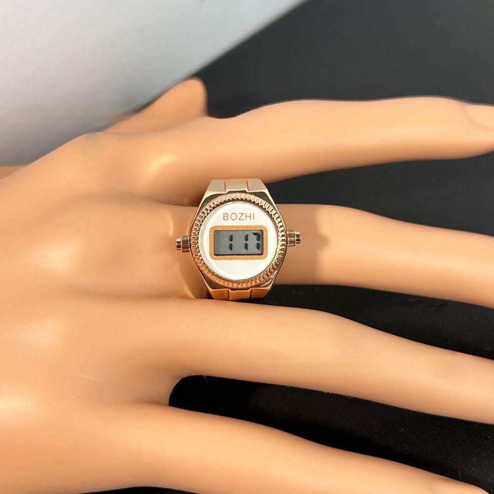 Women's Fashion Electronic Watch Mini Ring Watch - Nioor