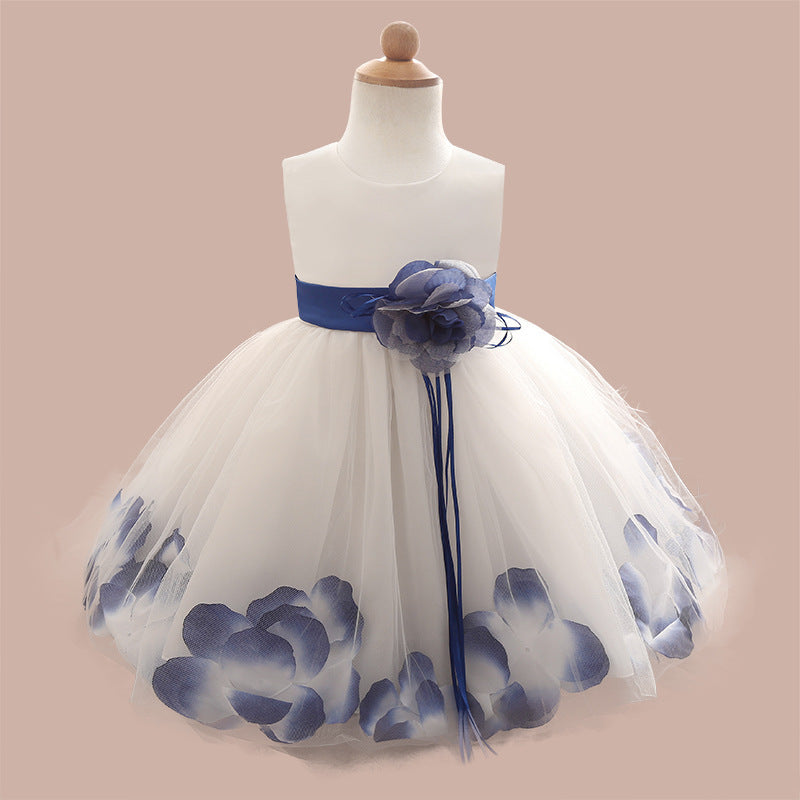 Korean High Grade Autumn Children, Fluffy Dress, Princess Dress, Infant, Full Year Old, Full Dress, Factory Direct Sales