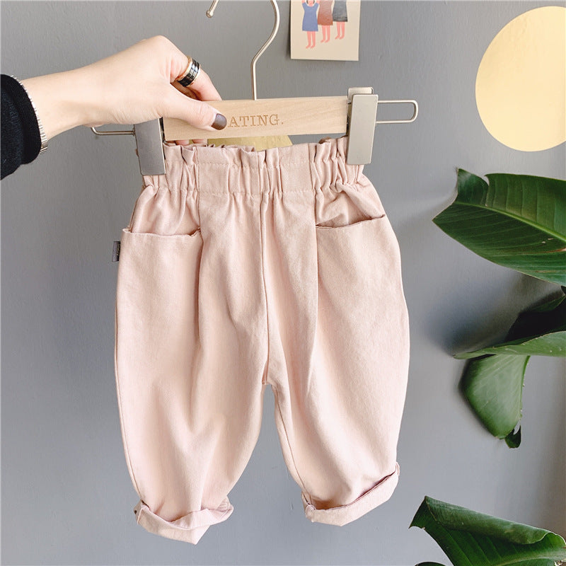 Spring Harem Pants Casual Cotton Pants