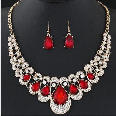 Necklace necklace earring set - Nioor