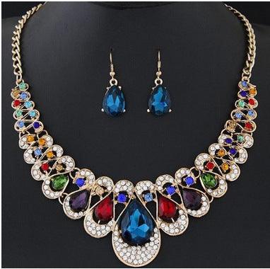 Necklace necklace earring set - Nioor