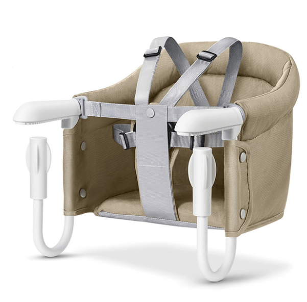 Portable Foldable Baby Highchair Safety Belt Infant Feeding Chair Booster Seat Harness Dinner Lunch Washable Hook-on Chair - Nioor