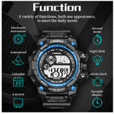 Waterproof Sports Electronic Luminous Men's And Women's Watch - Nioor