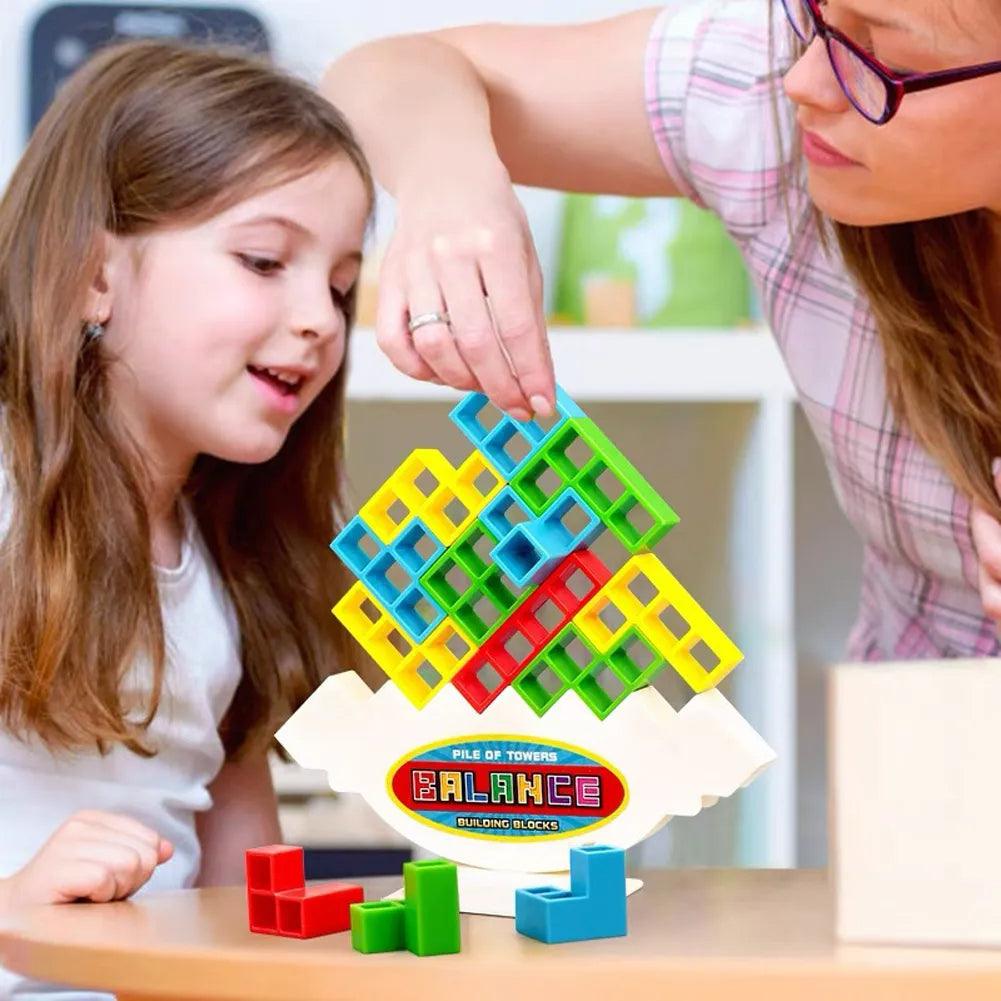 Balance Stacking Board Games Kids Adults Tower Block Toys For Family Parties Travel Games Boys Girls Puzzle Buliding Blocks Toy - Nioor