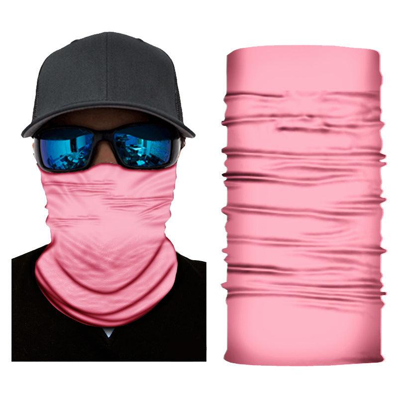 Solid Series Versatile Magic Headband Moisture Absorption And Sweat Wicking Multi-functional Sunscreen Riding Mask - Nioor