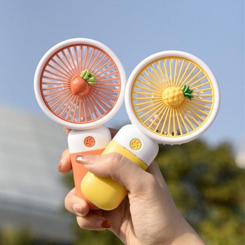 Creative Small Handheld Fan Cute Candy Color Portable - Nioor