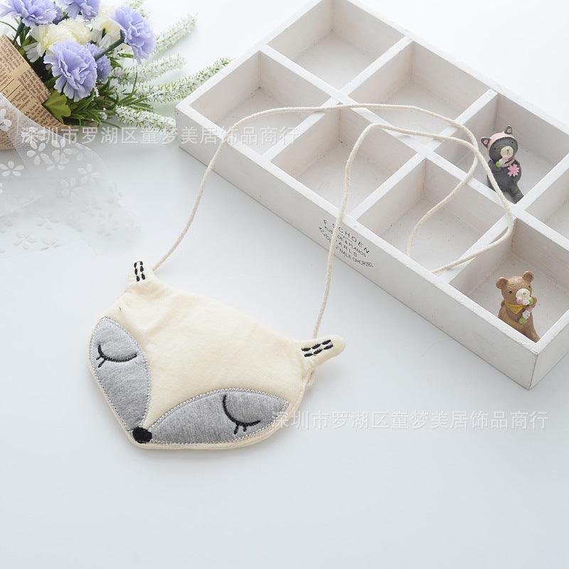 The New South Korean Manufacturers Original Cartoon Small Fox Children Small Satchel Purse - Nioor