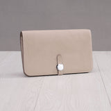 New Women's Long Genuine Leather Large-capacity Handbag