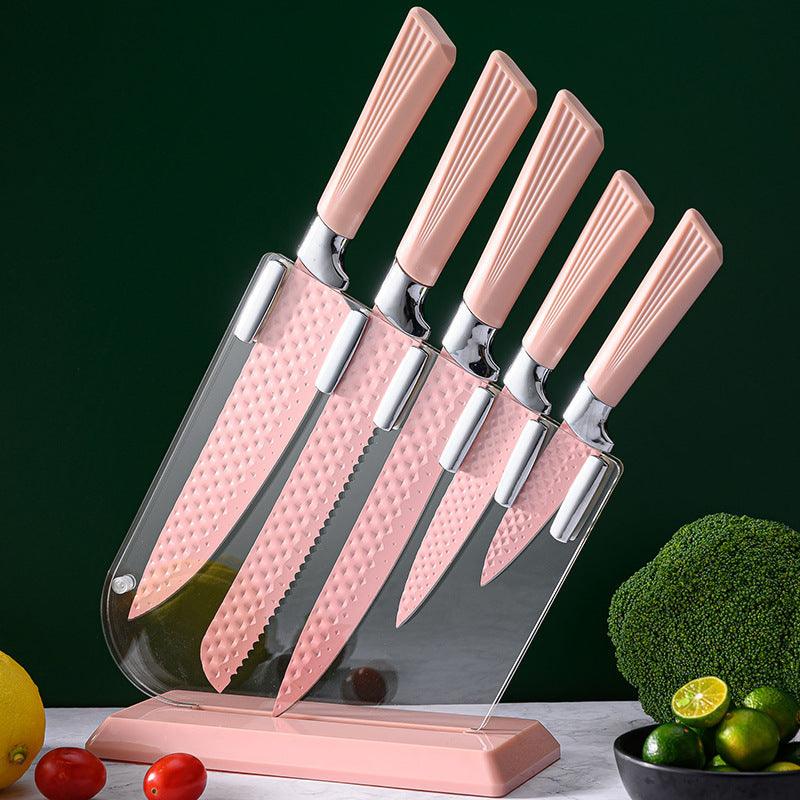 Colorful Household Acrylic Knife Six-piece Set - Nioor