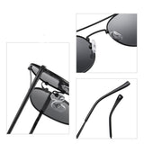 Metal round frame sunglasses women cycling sunglasses