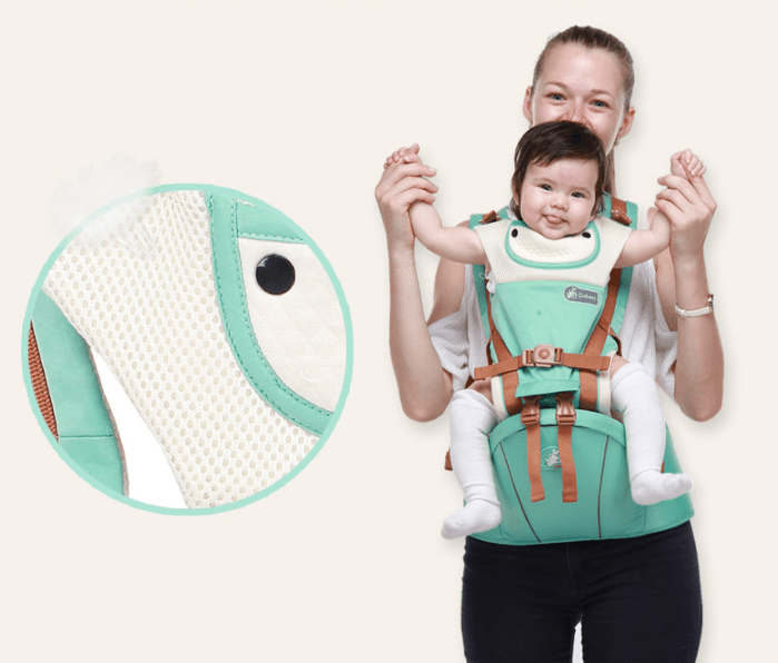 Baby waist stool simple baby carrier summer season breathable multi-functional maternal and child supplies - Nioor