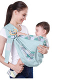 Baby Wrap Carrier Sling Adjustable Infant Comfortable Nursing Cover Soft Breathable Breastfeeding Carrier - Nioor