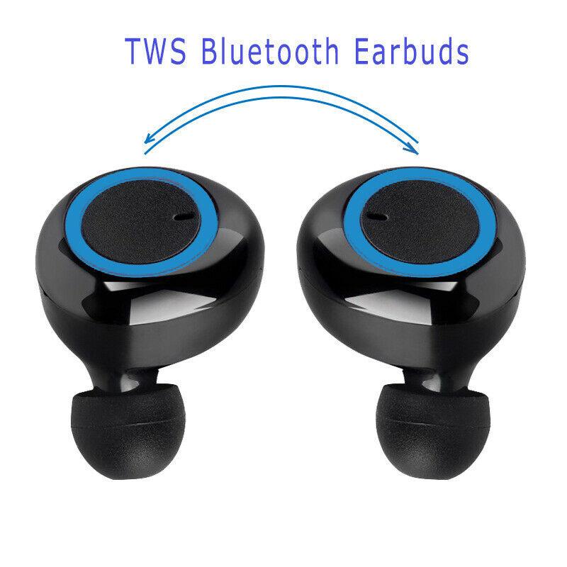 Waterproof Bluetooth 5.0 Wireless Earbuds Headphone Headset Noise Cancelling TWS - Nioor