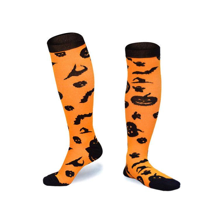 Halloween Funny Outdoor Sports Compression Stretch Socks - Nioor