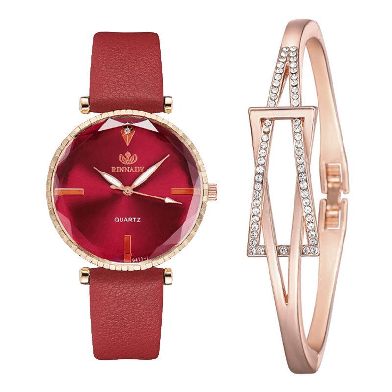 Stylish Graceful Simple All-Match Belt Small Kit Women's Watch - Nioor