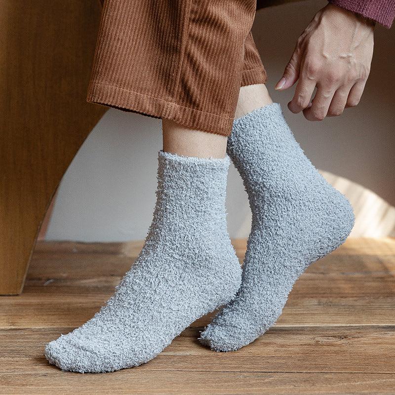 Men's Coral Fleece Thick Warm Winter Socks - Nioor