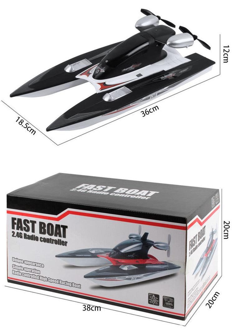 Remote Control High Speed 2.4G Electric Toy Boat Speed Boat Children's Toy - Nioor