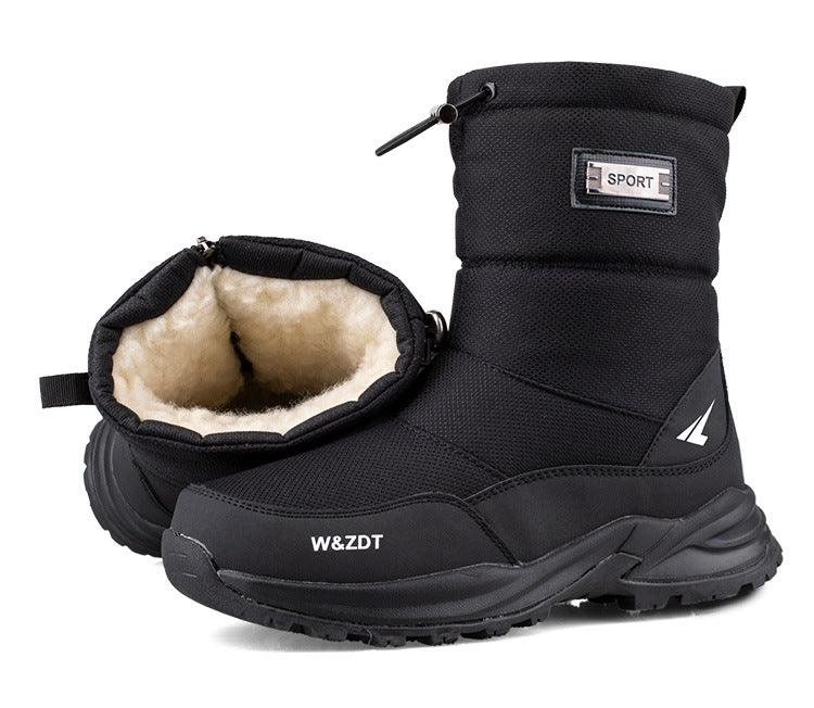 Outdoor Winter Men's Waterproof Non-slip Snow Boots - Nioor