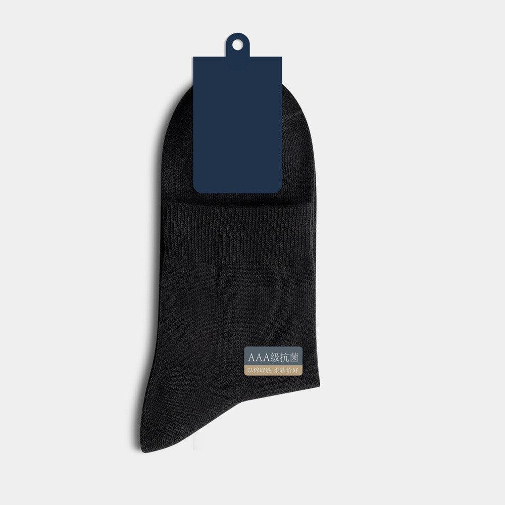 Men's Fashion Antibacterial Cotton Mid-calf Socks - Nioor