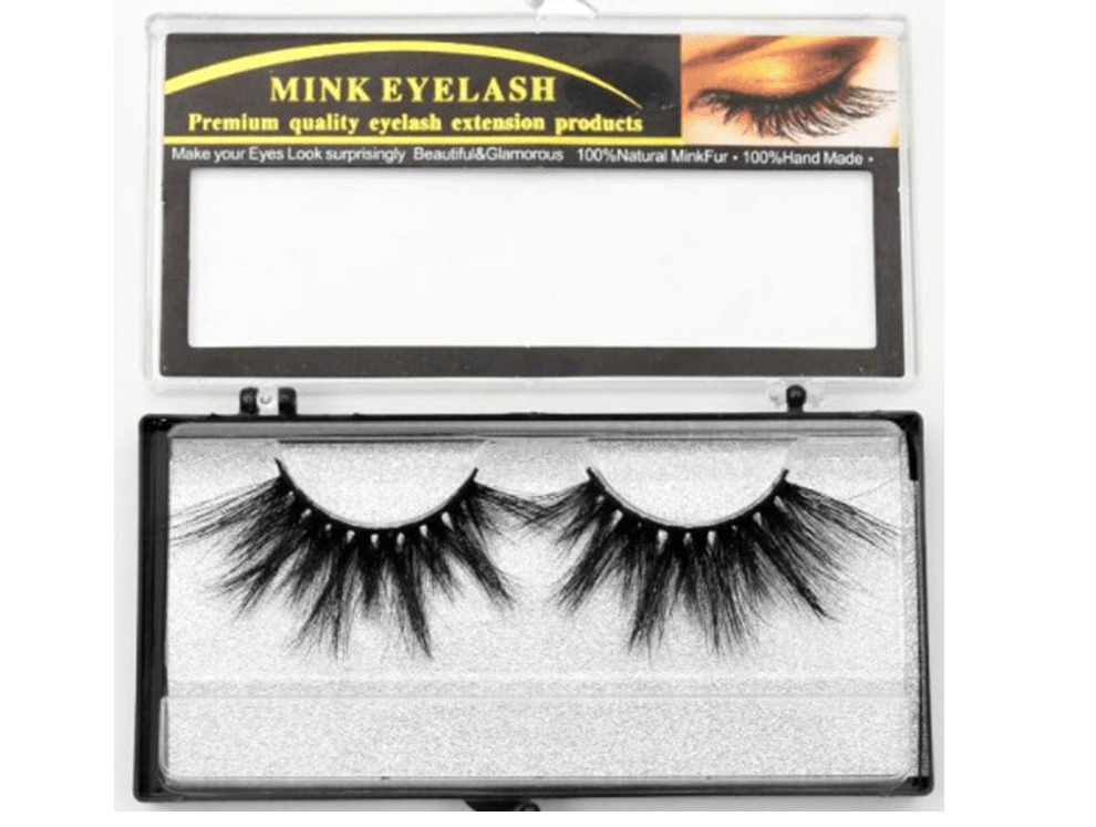 3D mink hair false eyelashes natural thick European and American wholesale handmade eyelashes - Nioor