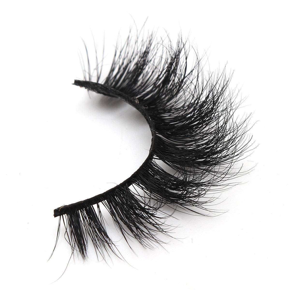 3D mink hair thick natural false eyelashes - Nioor