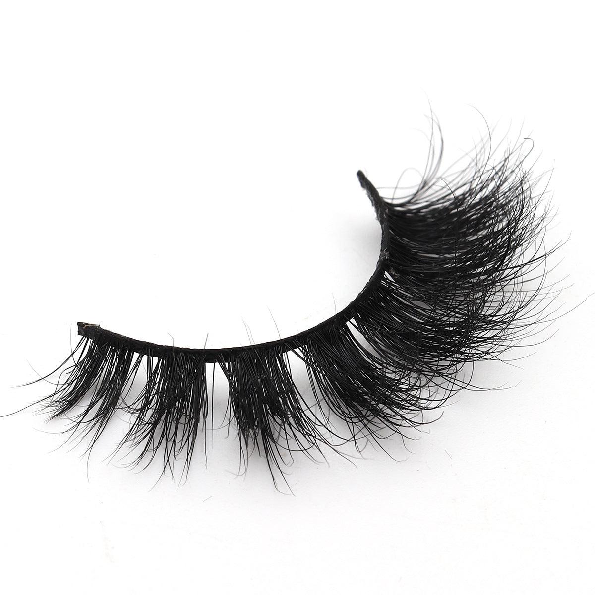 3D mink hair thick natural false eyelashes - Nioor