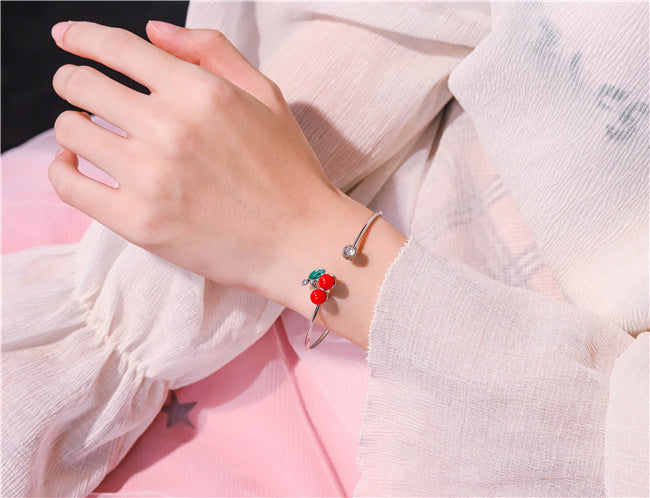 Cherry Bracelet Female Hand Jewelry