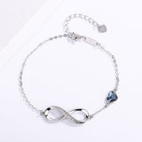 Women's Fashion Infinite Bracelet Heart-shaped