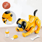 Plastic Charging Touch Intelligent Robot Dog - Nioor